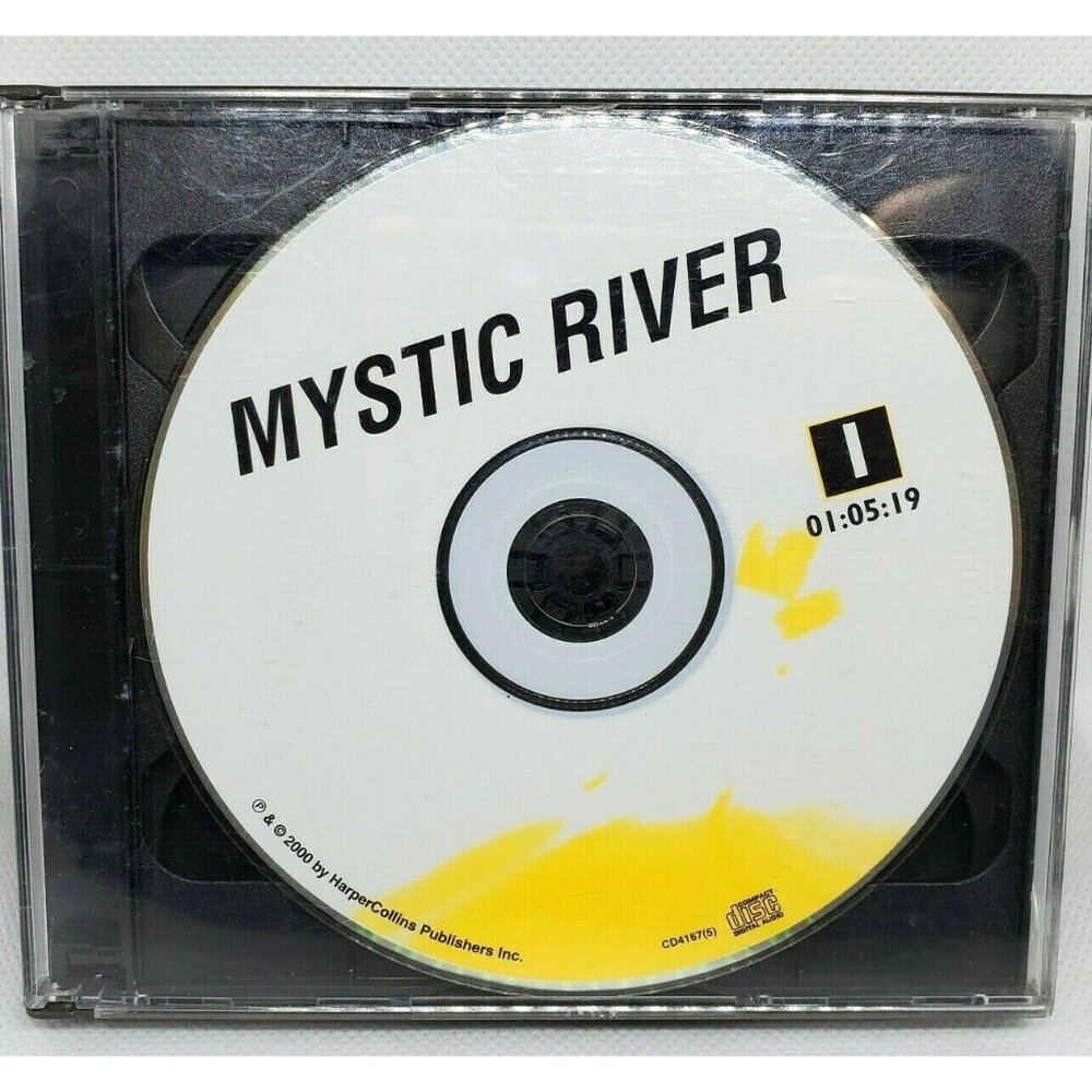 Dennis Lehane Mystic River Performed by David Strathairn 5 Discs CD 2000 Harper